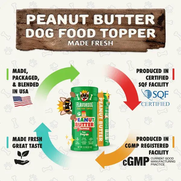 Peanut Butter Flavored - Dog Food Topper (Online Exclusive)
