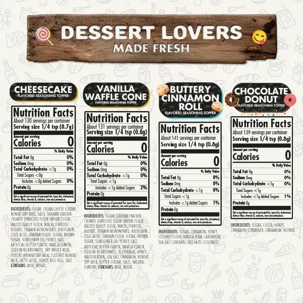 Dessert Lovers Combo (Online Exclusive)