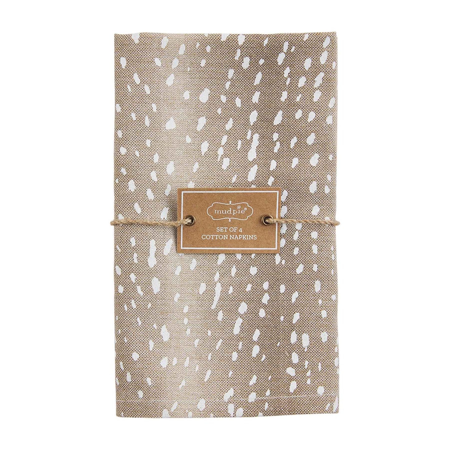 FAWN PRINT NAPKIN SET