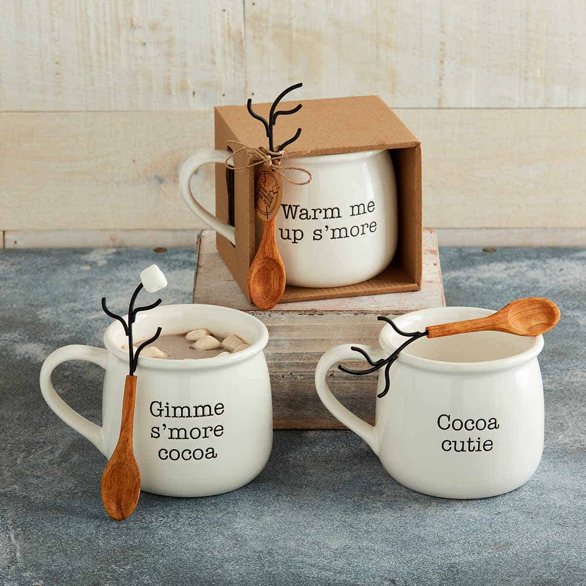 Cocoa Cutie Hot Chocolate Mug Set