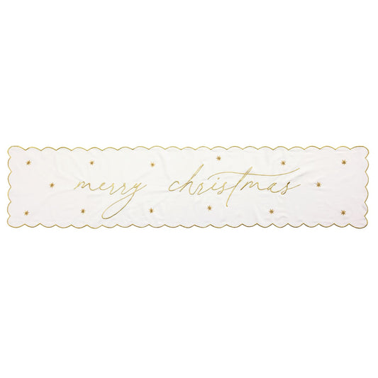 MERRY CHRISTMAS TABLE RUNNER