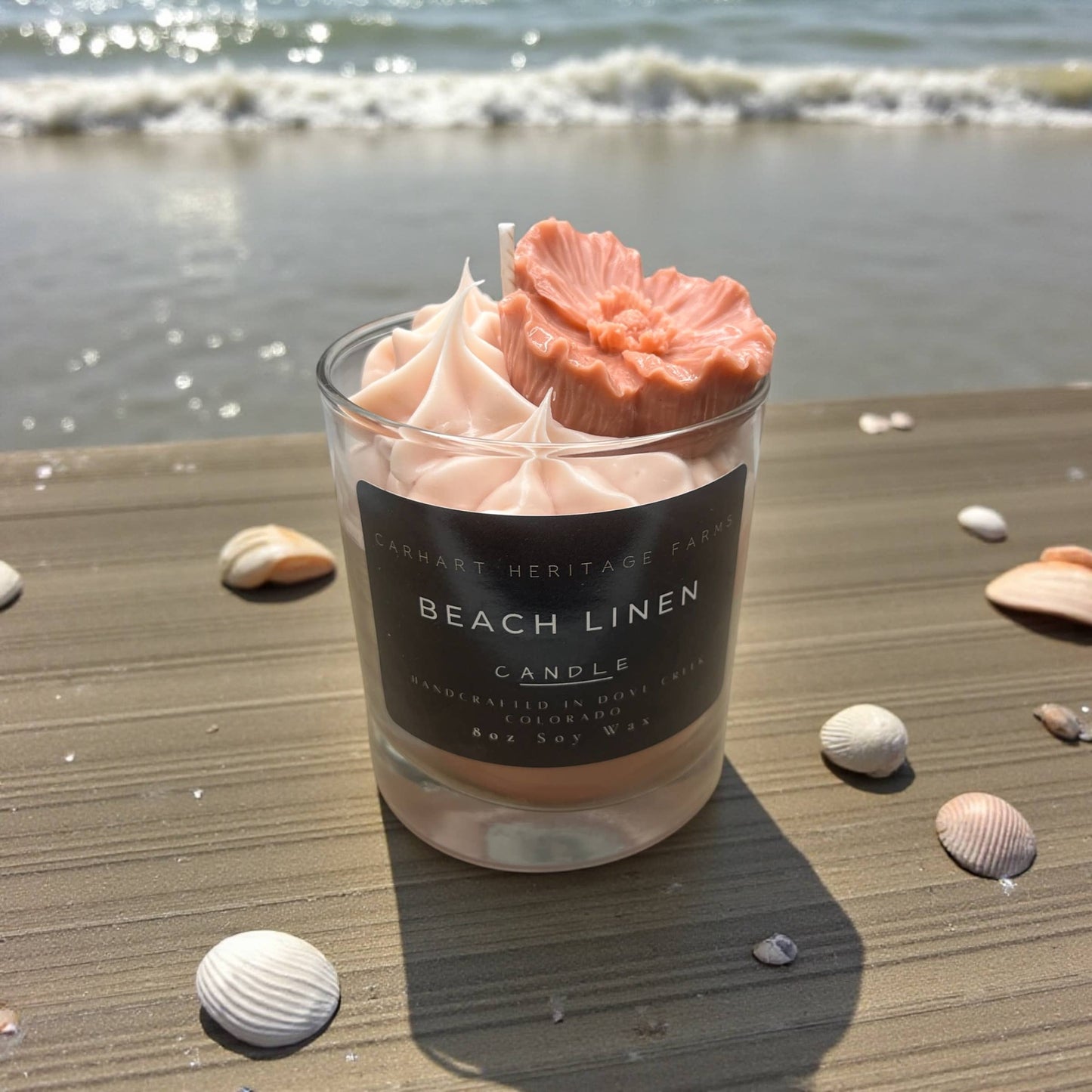 Beach Linen Candle
