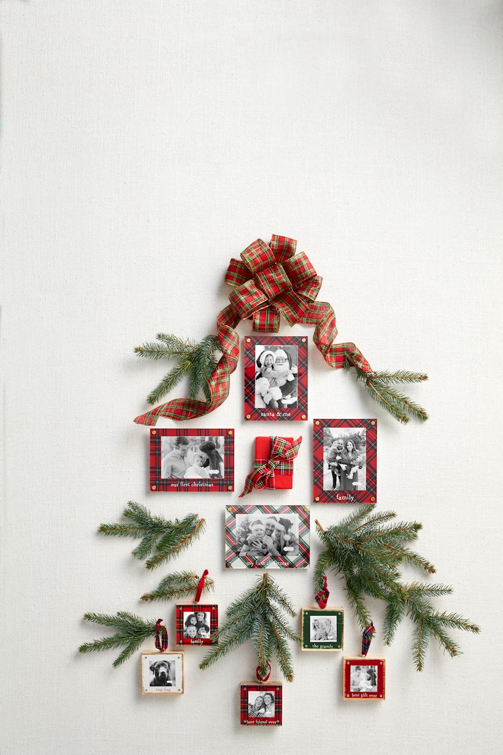 WOOD & ACRYLIC SENTIMENT ORNAMENT FRAMES