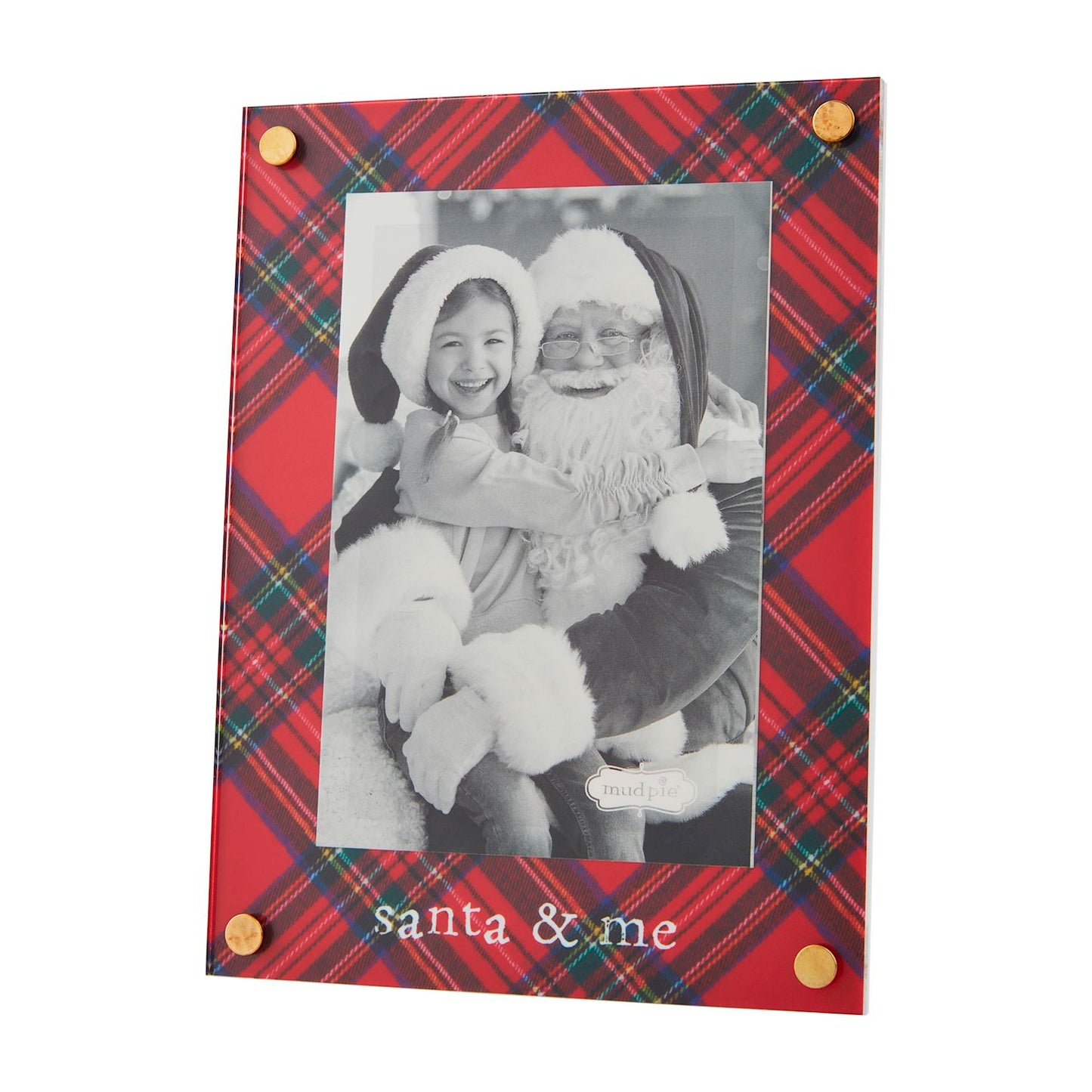 TARTAN SANTA & ME FRAME