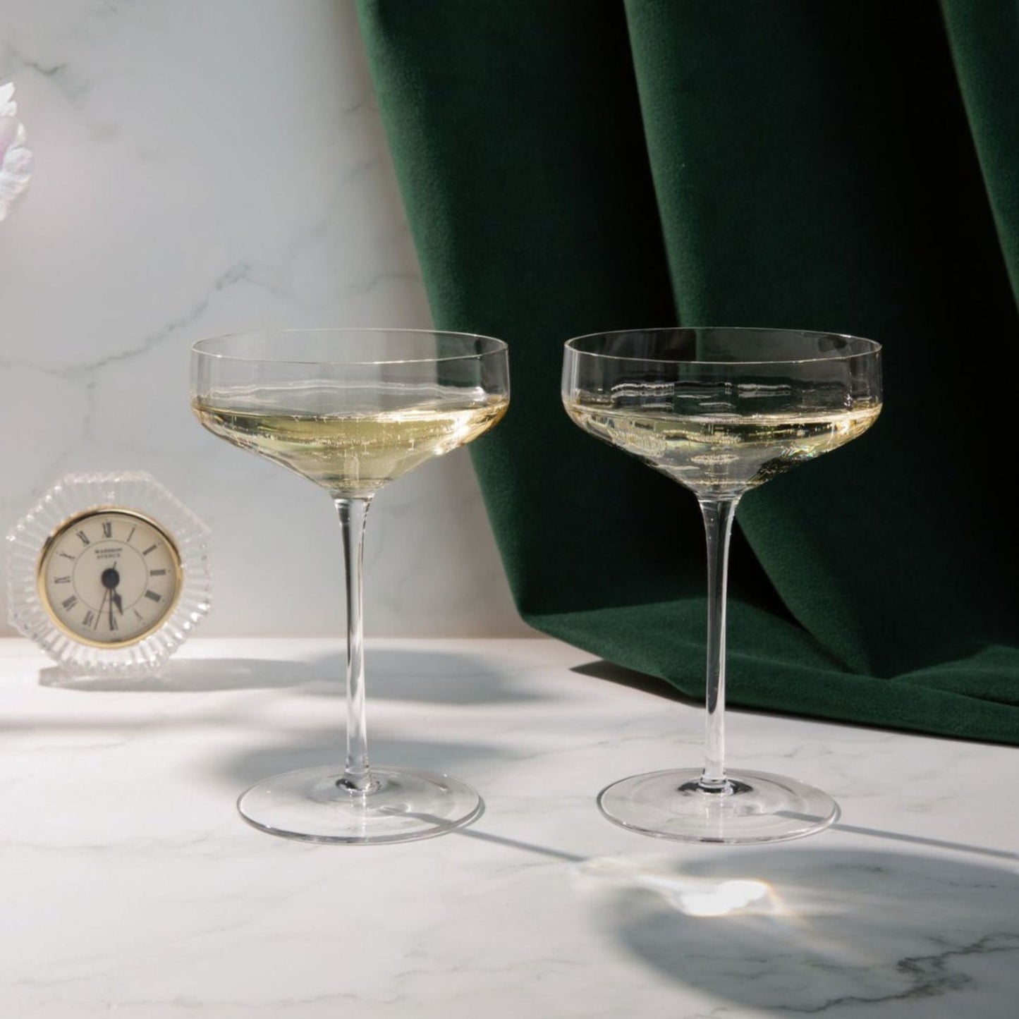 Angled Coupe Glasses (Online Exclusive)