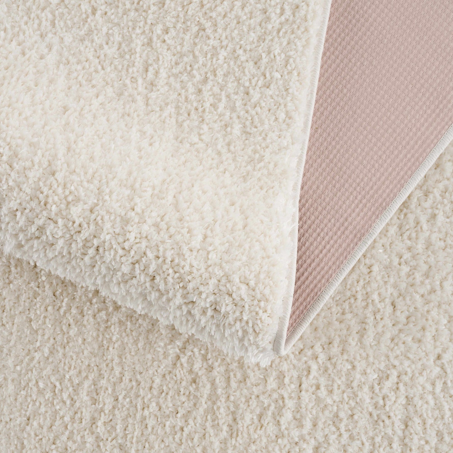 Judy White Washable Area Rug  (online exclusive