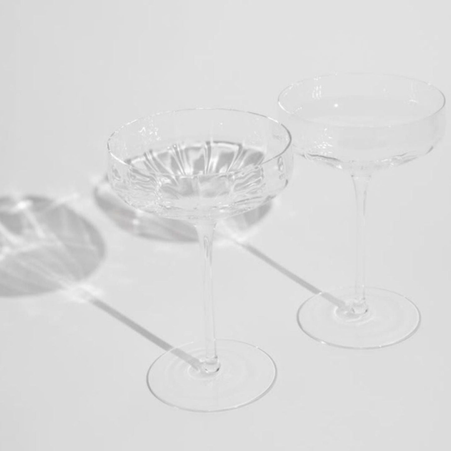 Angled Coupe Glasses (Online Exclusive)