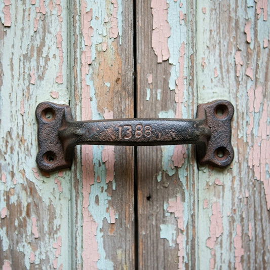 Door Handle, (Online Exclusive) Antique Cast Iron, Barn Gate and Cabinet Pull
