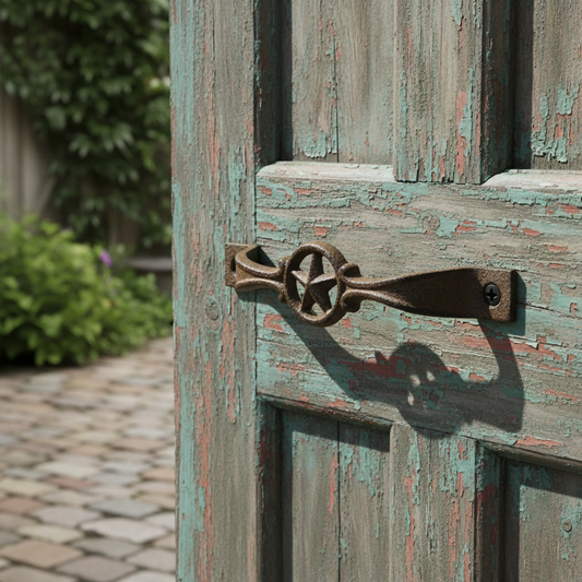 Star Cabinet Pull, (Online Exclusive) Western Cast Iron Drawer Handle Hardware