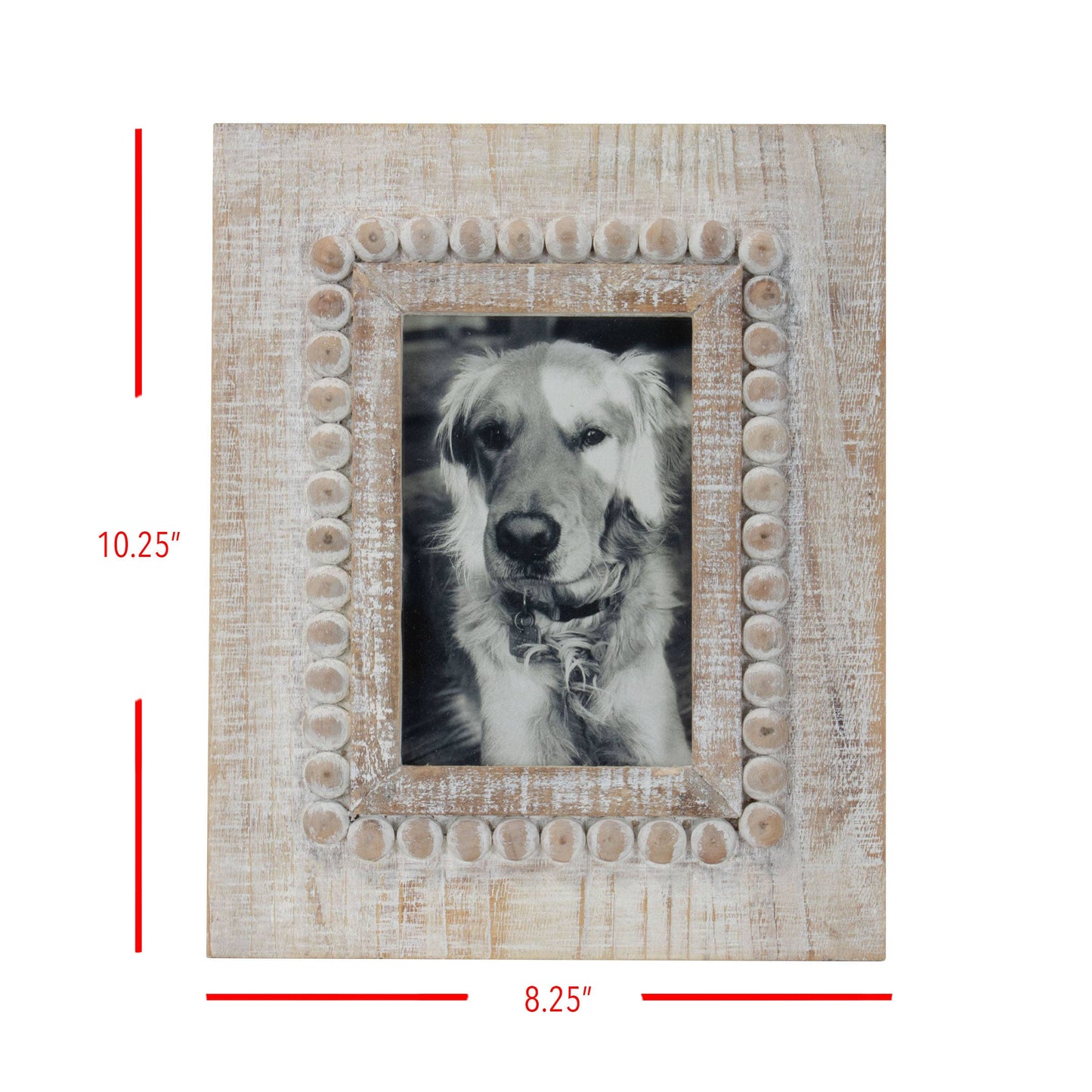 4X6 Gigi Photo Frame White