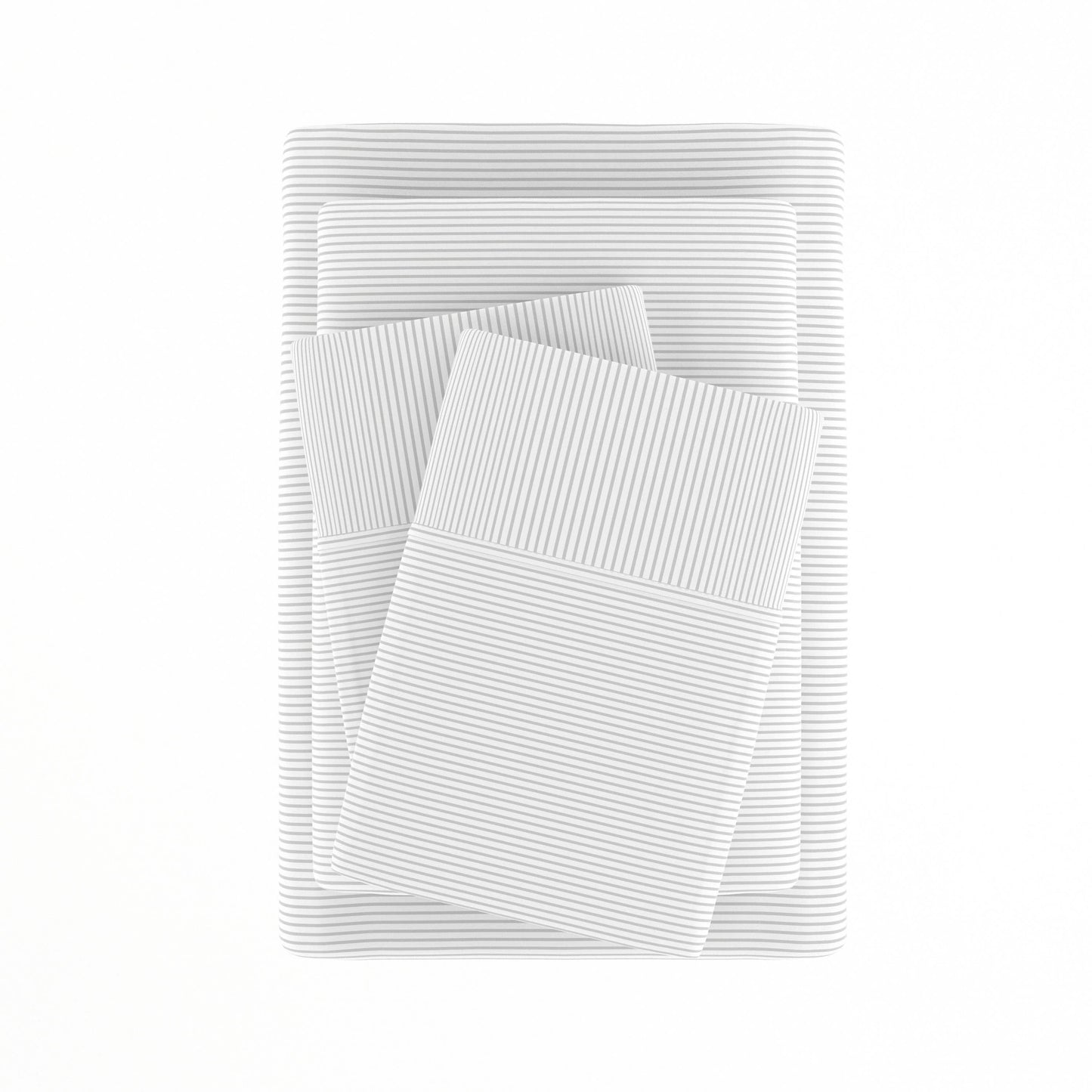 Premium Pinstriped 4pc Sheet Set
