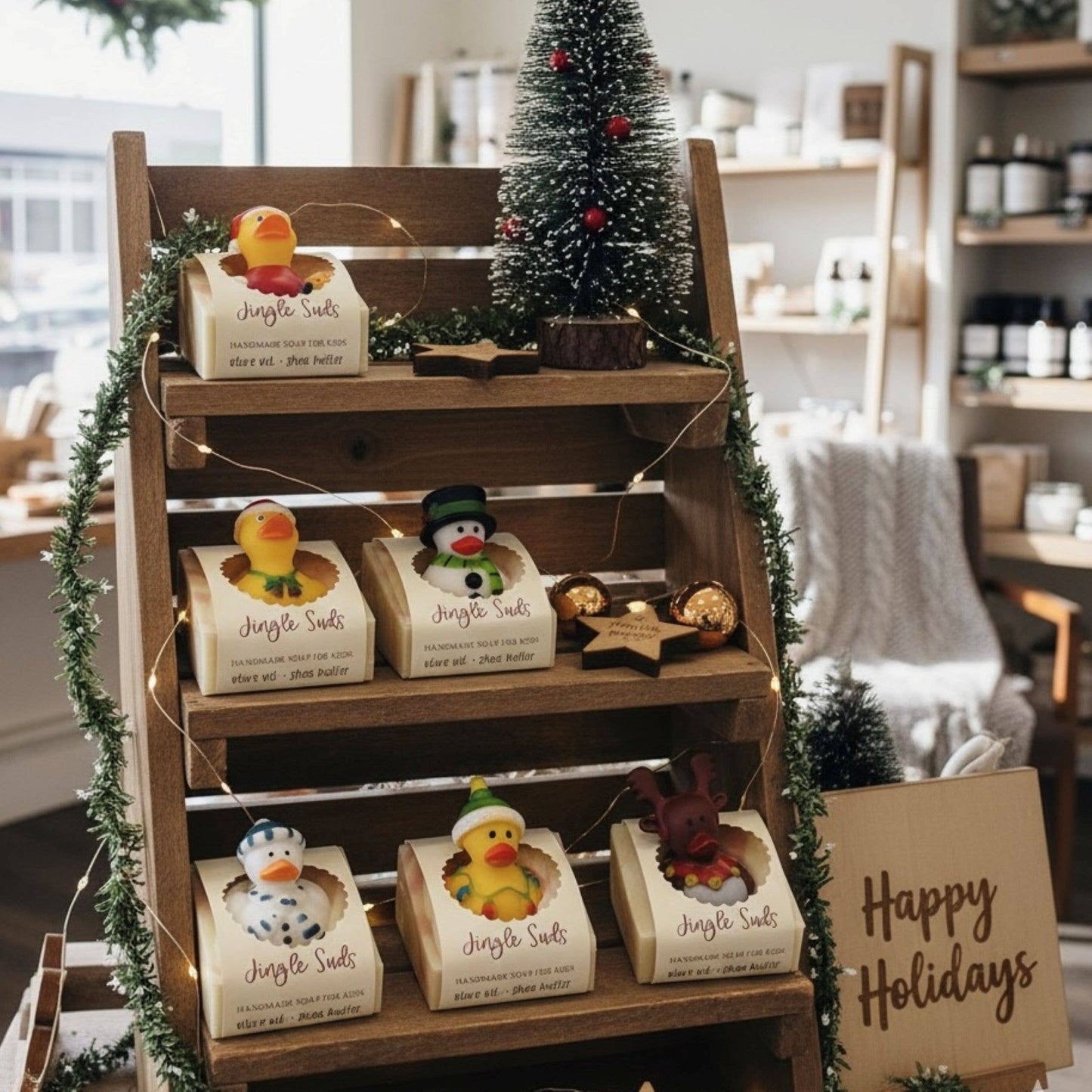 Jingle Suds Holiday Soap