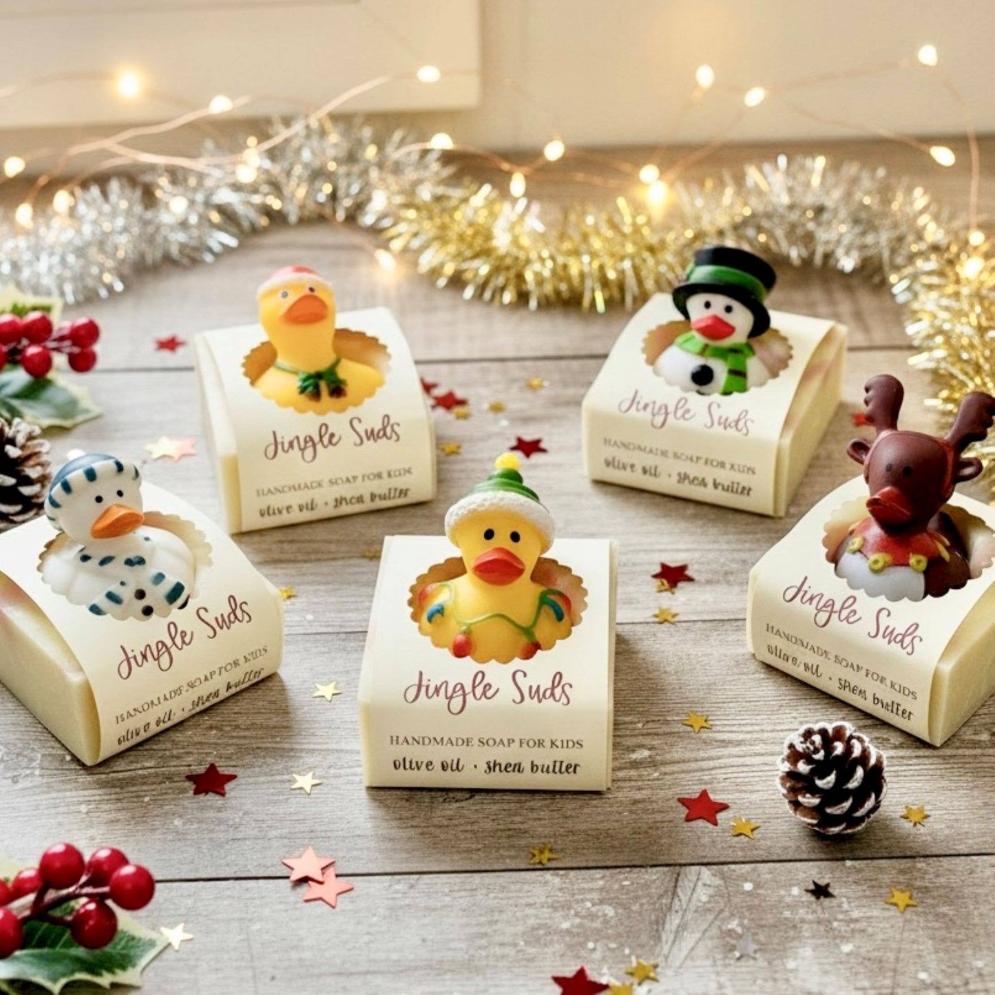 Jingle Suds Holiday Soap