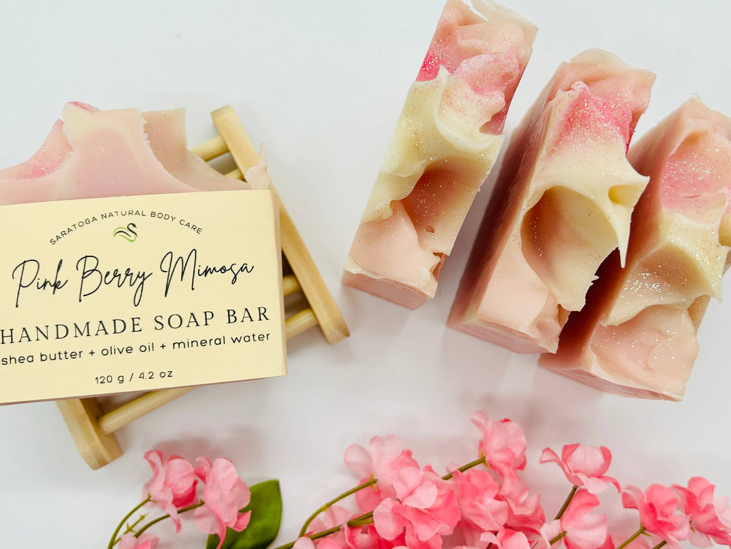 Pink Berry Mimosa Soap Bar