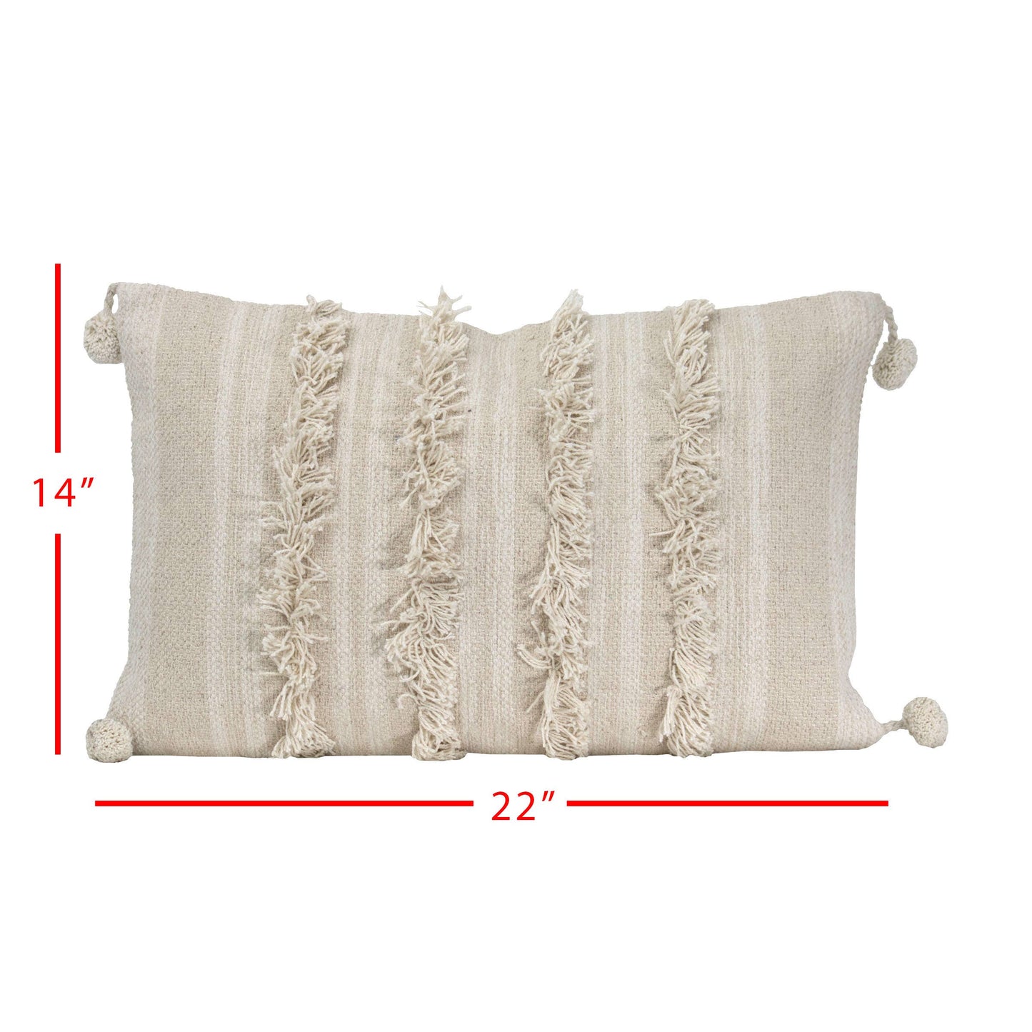 14X22 Hand Woven Ramona Pillow
