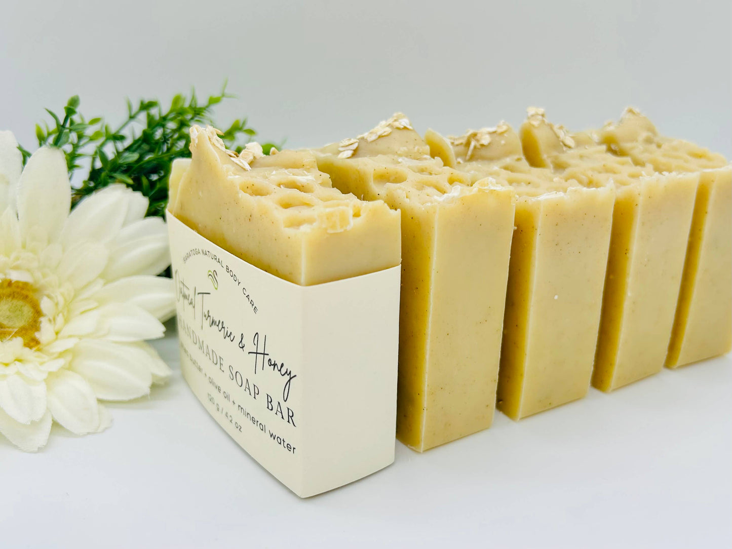 Oatmeal Turmeric & Honey Soap