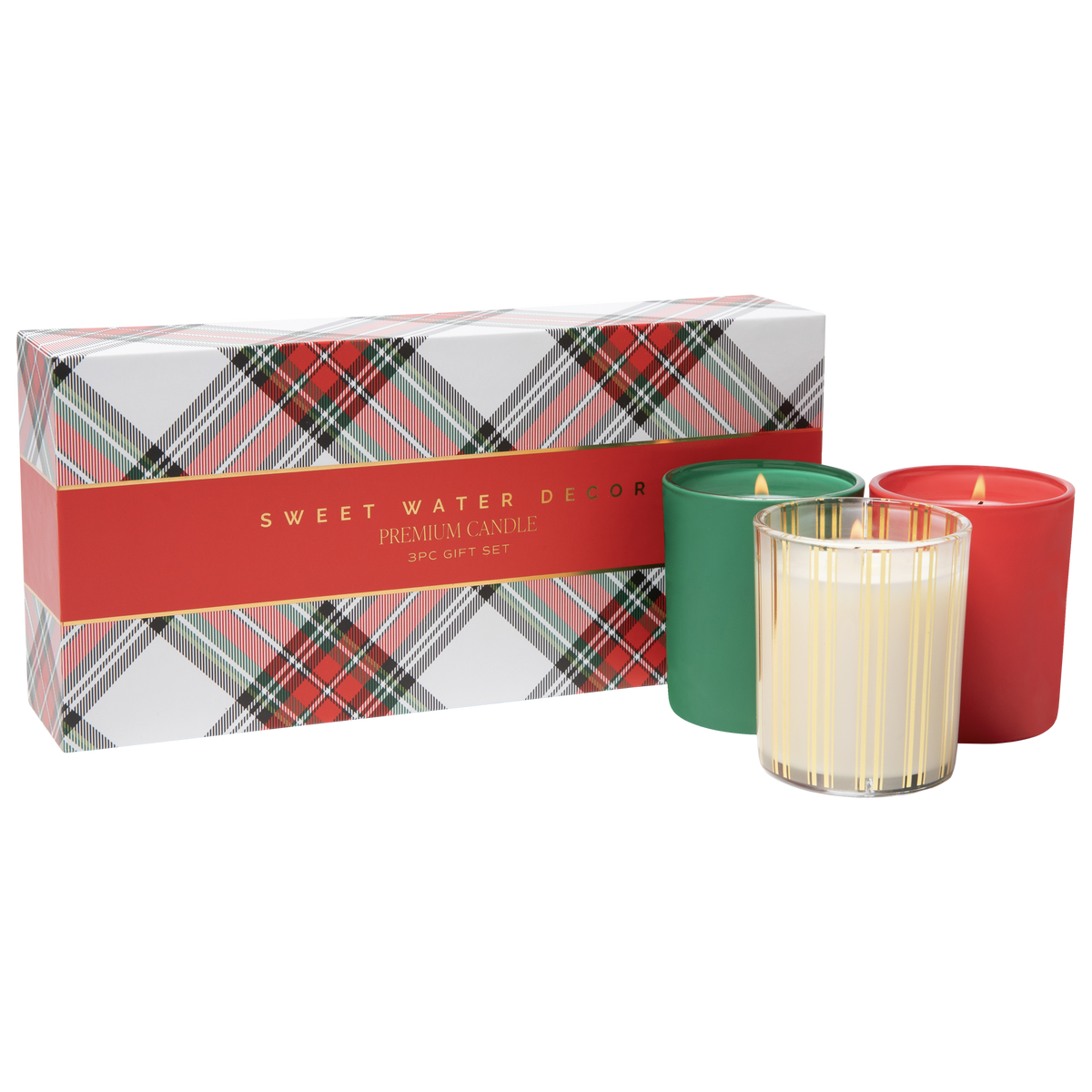 CHRISTMAS CANDLES GIFT BOX SET