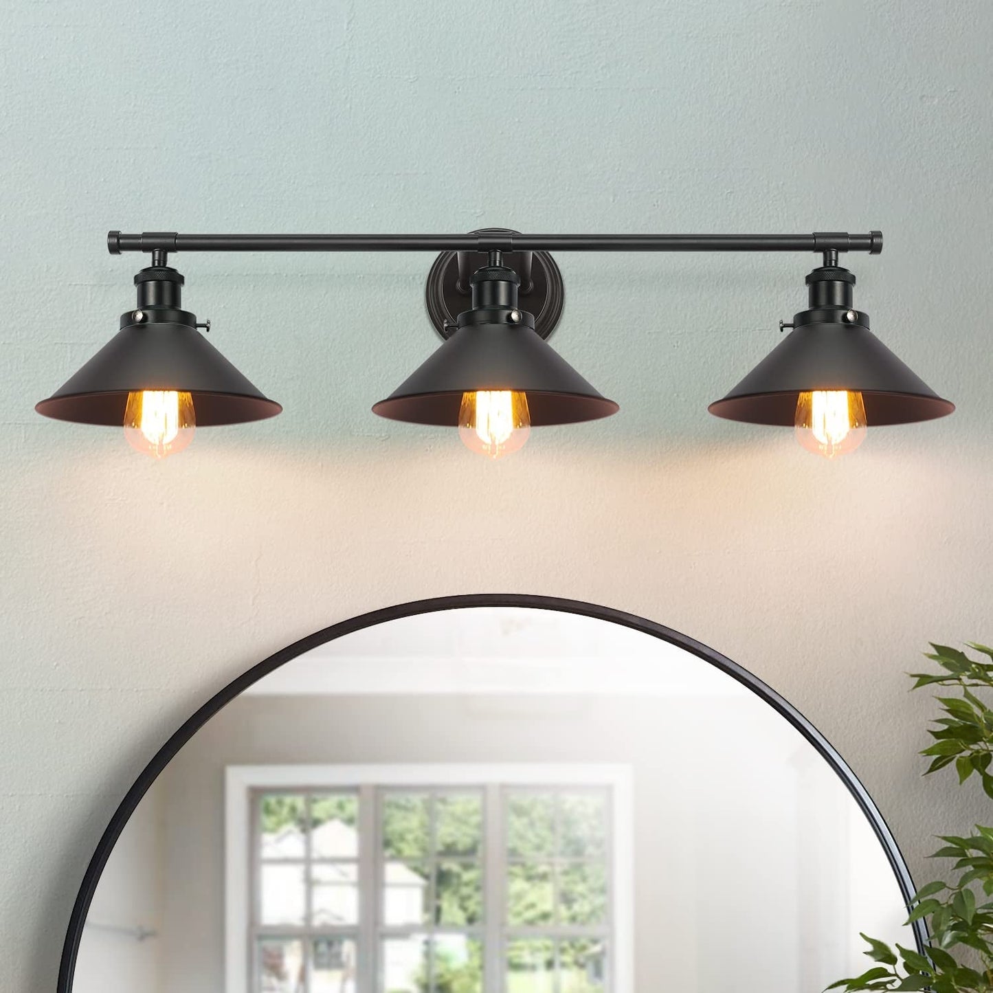 2-3 Matte Black Wall Sconce  (Online Exclusive)