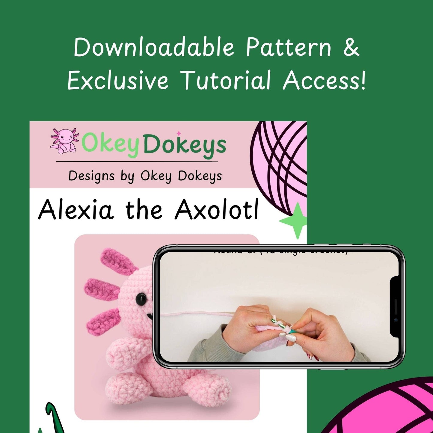 Alexia the Axolotl Plushie