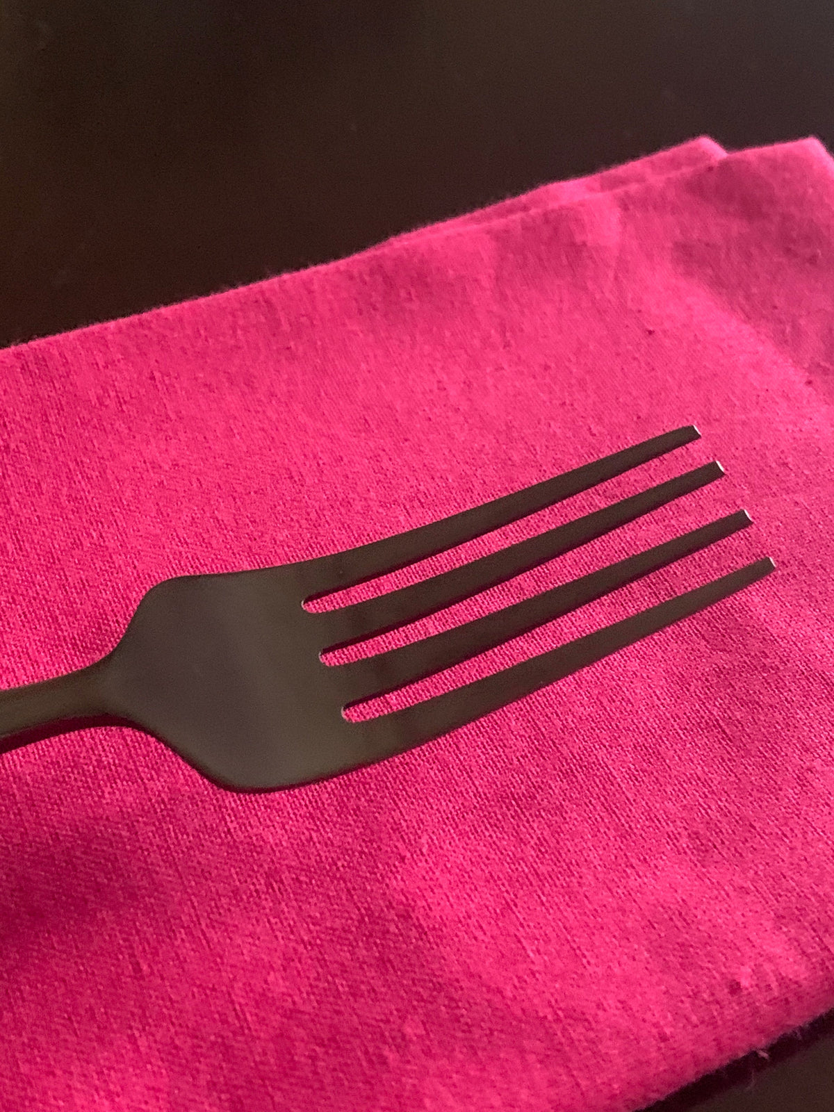 Black Stainless Steel Flatware 36 PC Set-Dinner knives, Dinner Forks, Teaspoons (Online Exclusive)