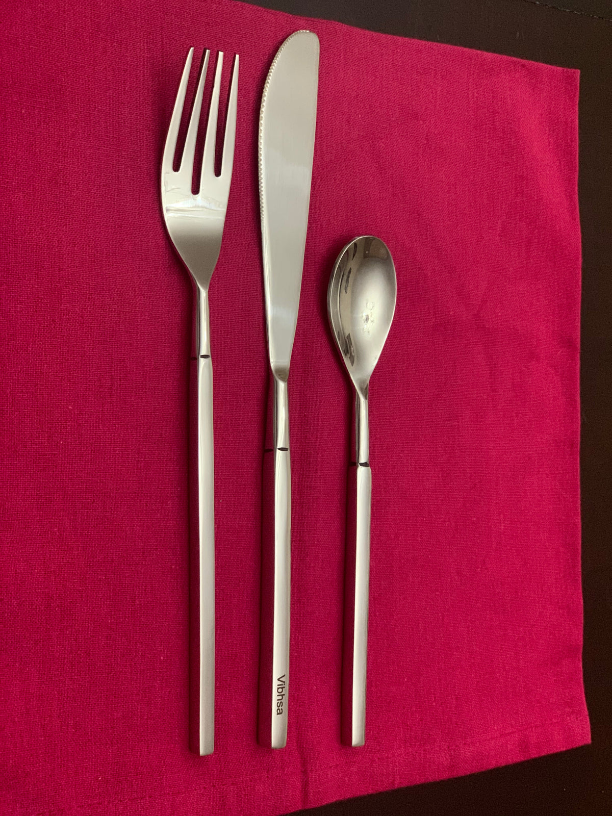 Vibhsa 36-PC Flatware Set (Dinner Knife, Dinner Fork, Dessert Spoon) (Online Exclusive)