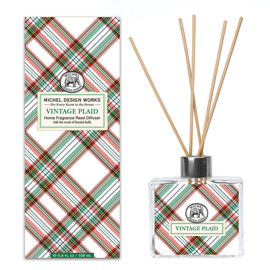 TESTER-Vintage Plaid Home Fragrance Reed Diffuser