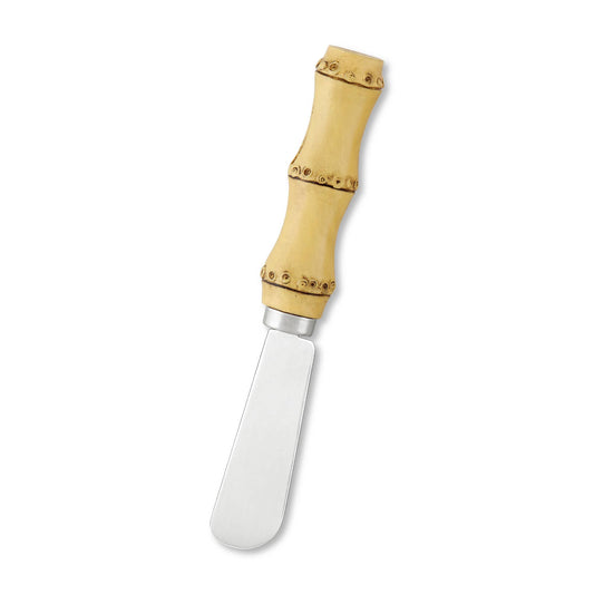 Bamboo Polyresin Cheese Spreader