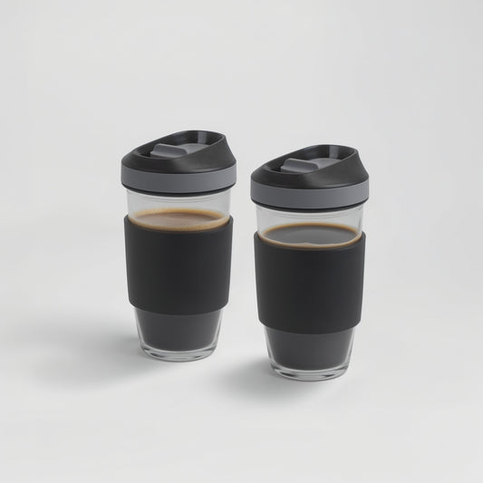 Borosilicate Glass Coffee Cups (2 Cups) (Online Exclusive)