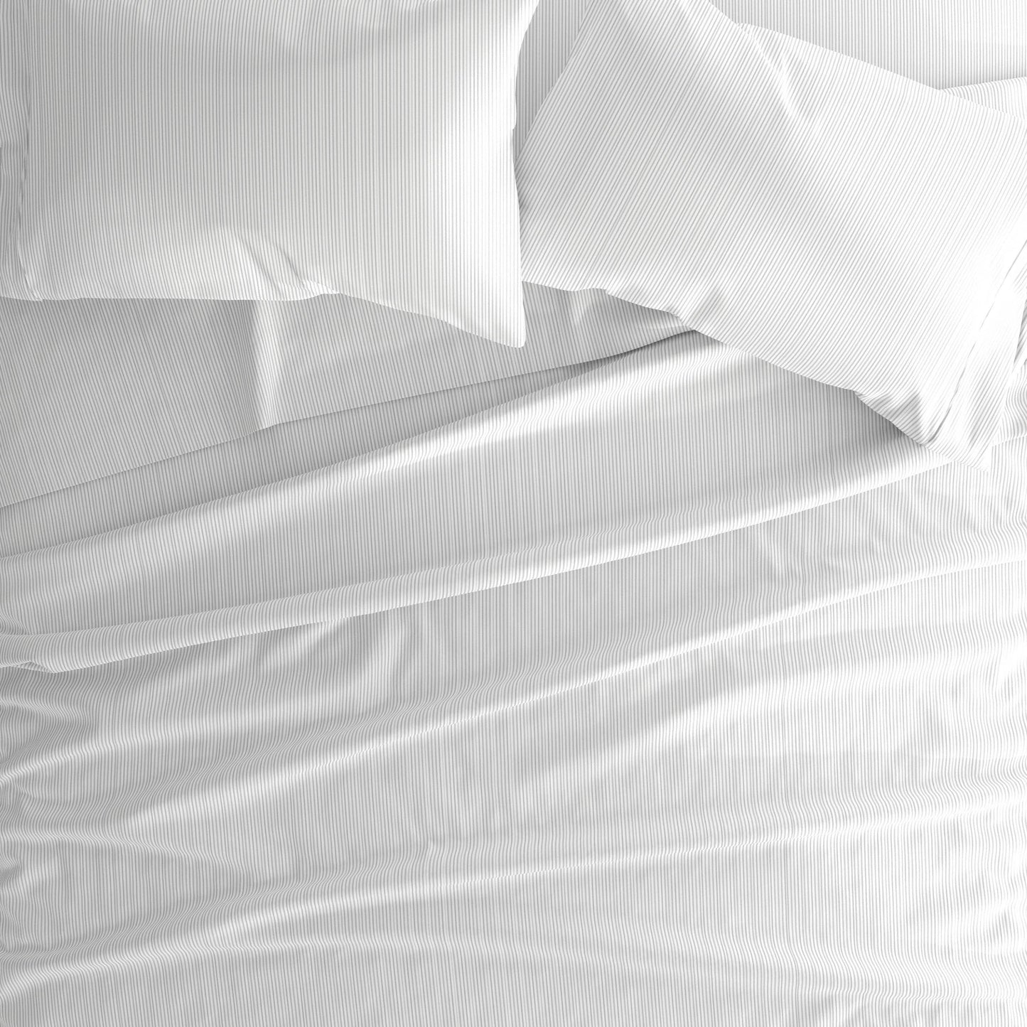 Premium Pinstriped 4pc Sheet Set