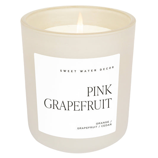 Pink Grapefruit Candle