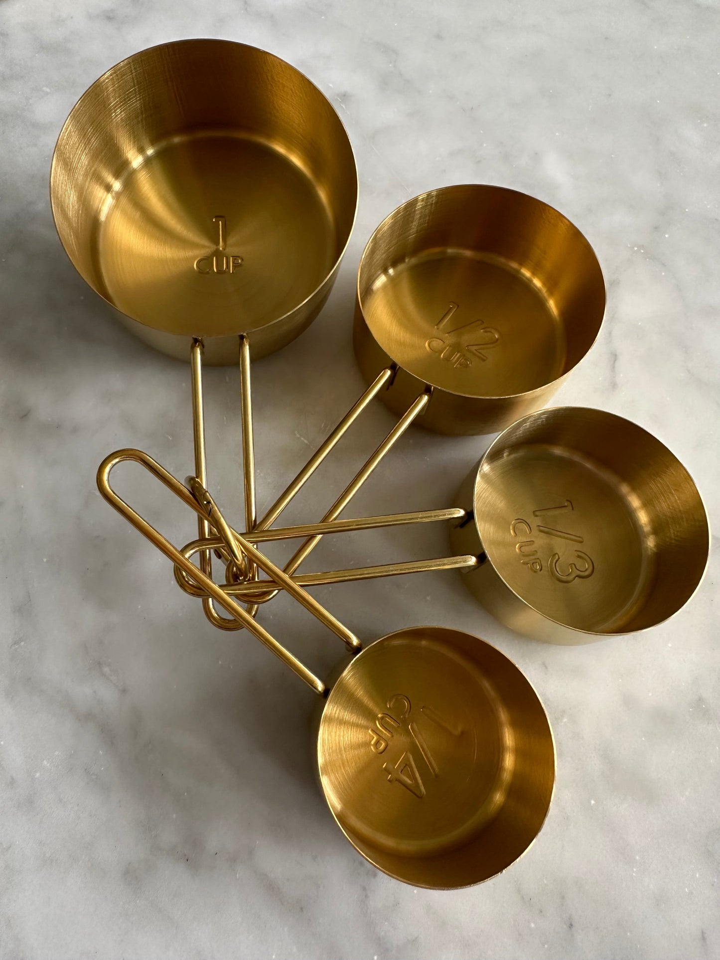 Sorrento Gold Measuring Cups & Spoons Set (Online Exclusive)