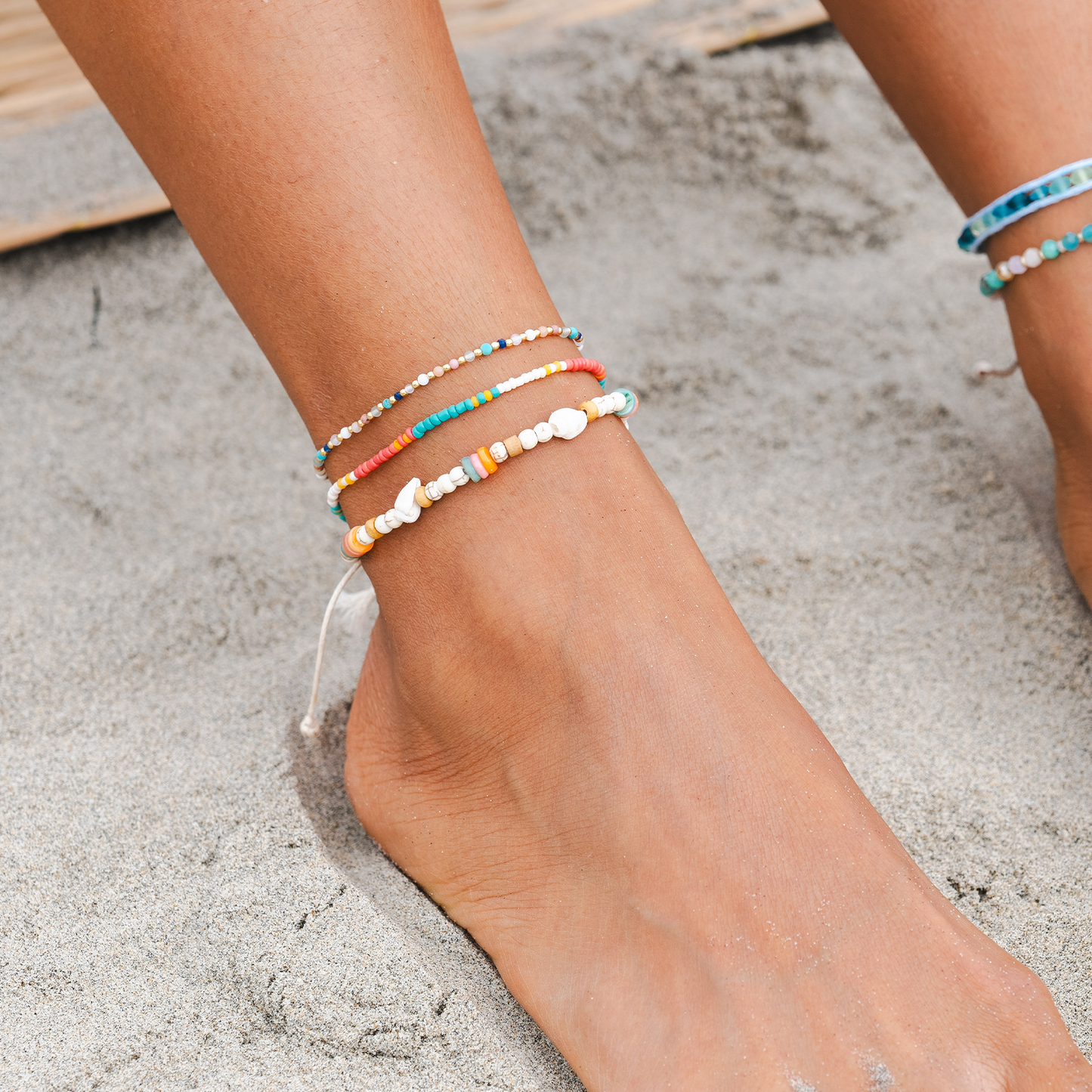 Somerset Beachcomber Shell Anklet