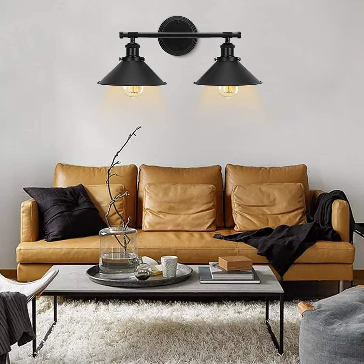 2-3 Matte Black Wall Sconce  (Online Exclusive)