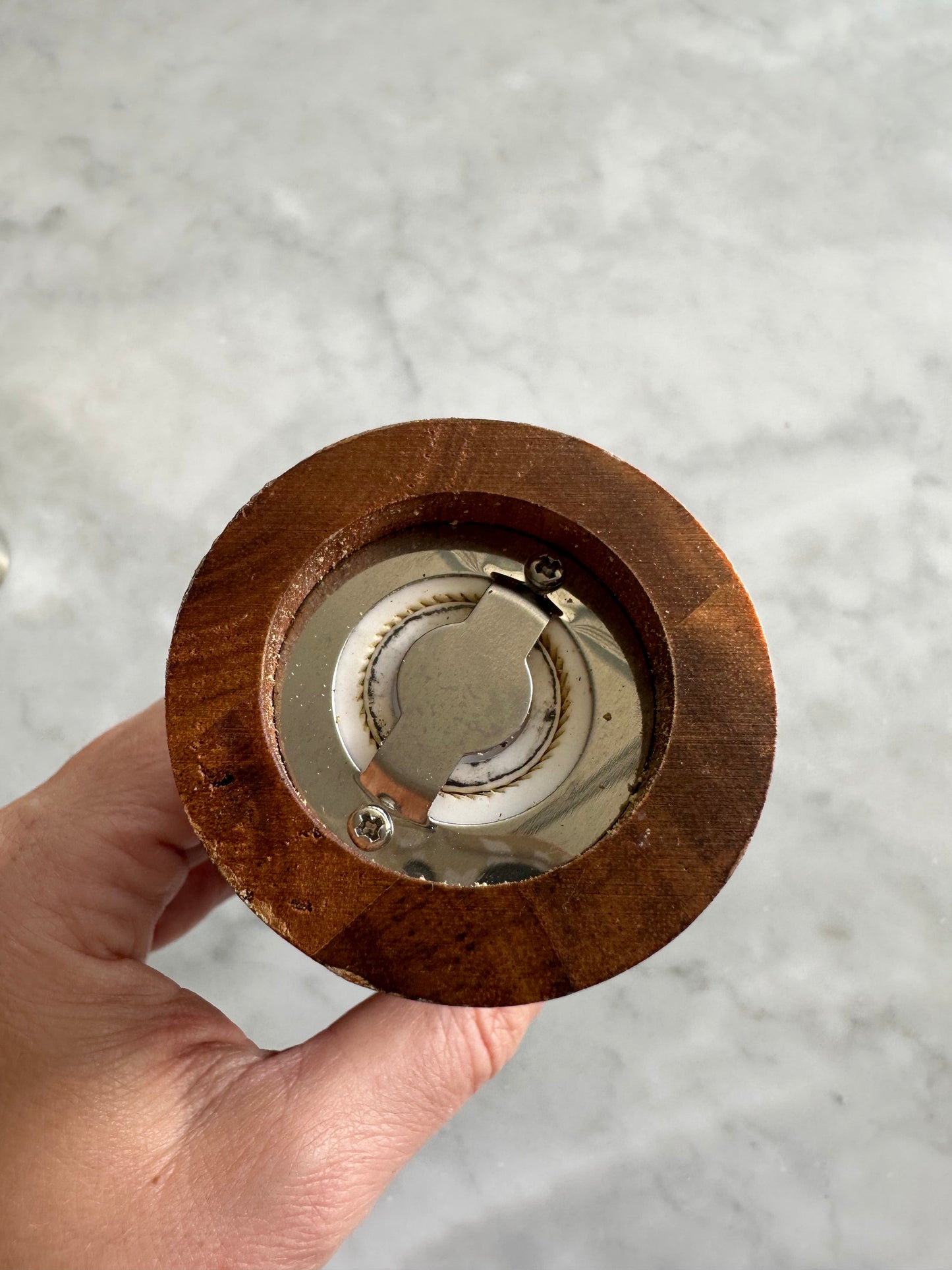 Acacia Wood Salt & Pepper Grinders  (Online Exclusive)