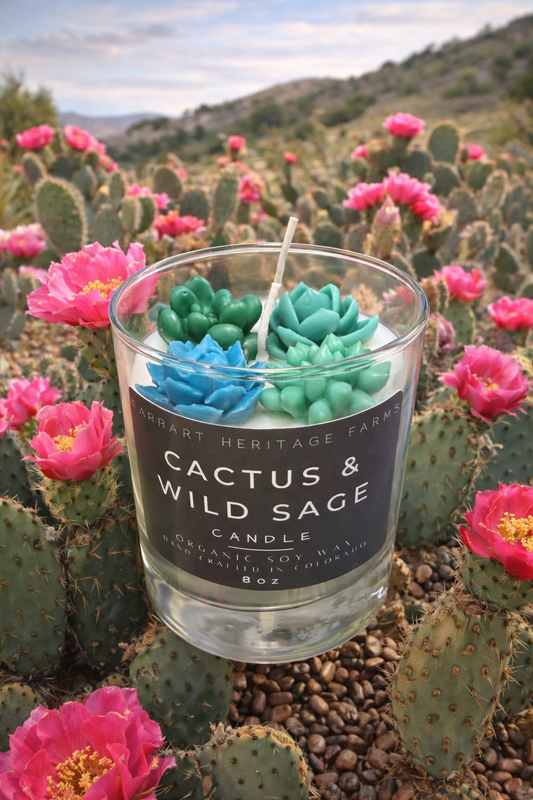 Cactus Flower & Wild Sage Candle