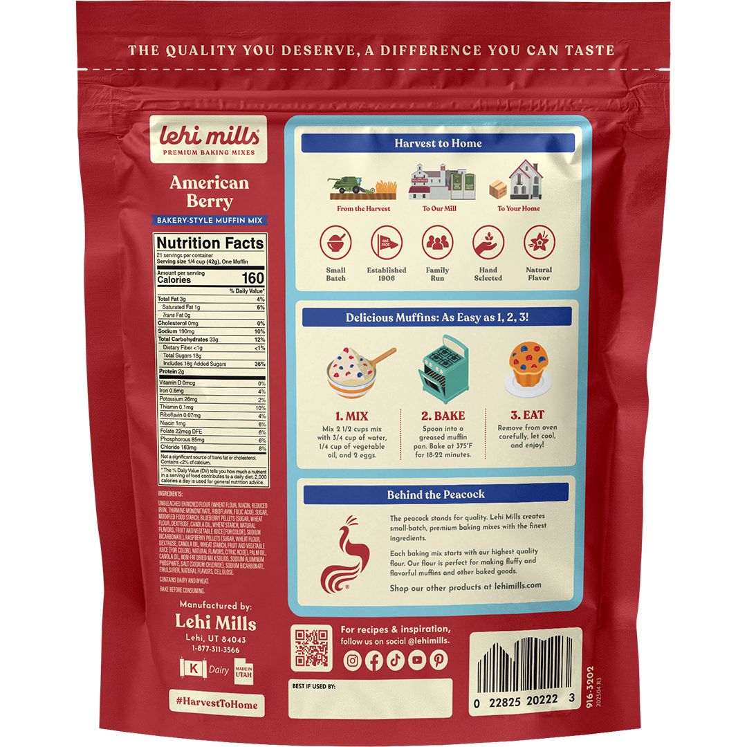 American Berry Muffin Mix (Online Exclusive)