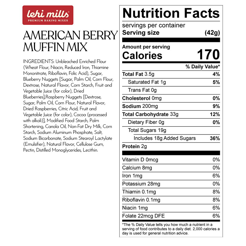 American Berry Muffin Mix (Online Exclusive)