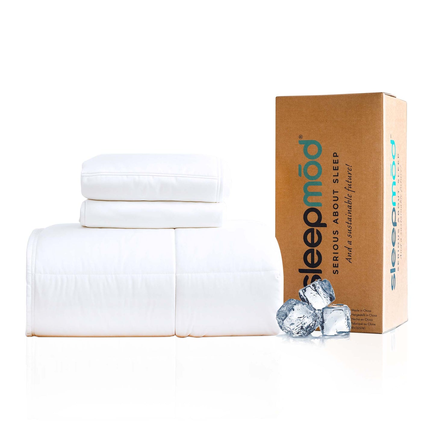 Cooling Comforter Set – Temperature-Regulating  (Online Exclusive) Eucalyptus Silk Comforter & Pillow Shams