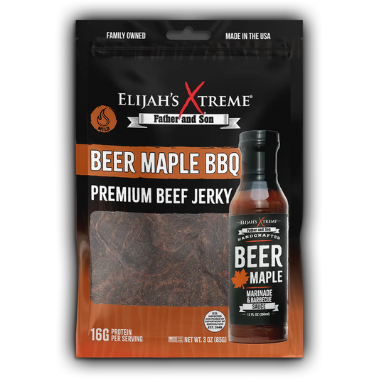 Beer Maple BBQ Beef Jerky (Online Exclusive)