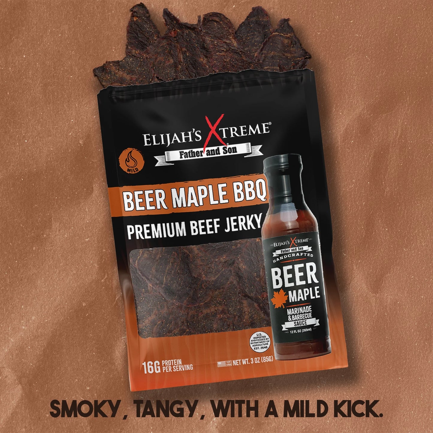 Beer Maple BBQ Beef Jerky (Online Exclusive)