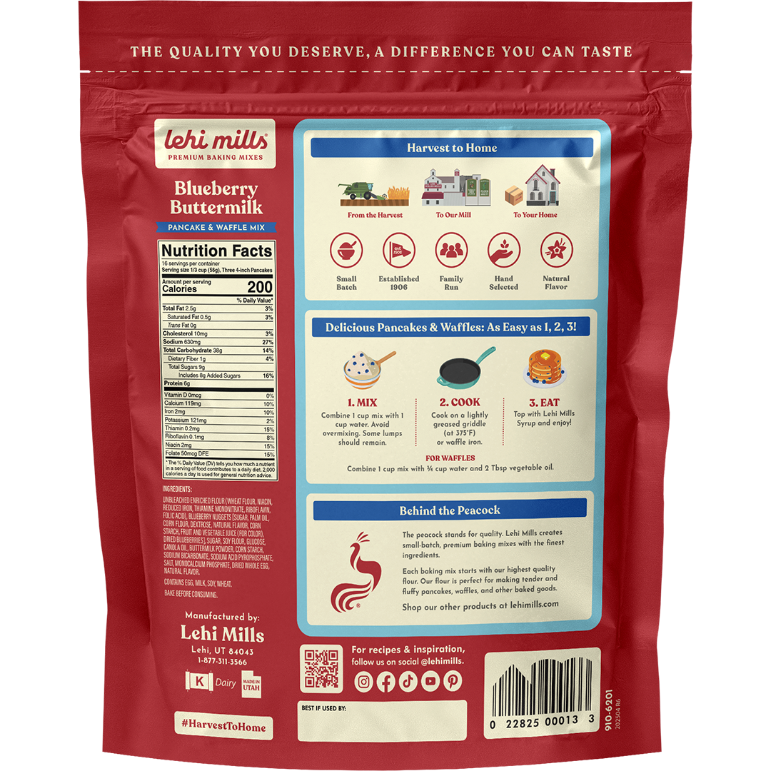 Blueberry Buttermilk Pancake & Waffle Mix (Online Exclusive)