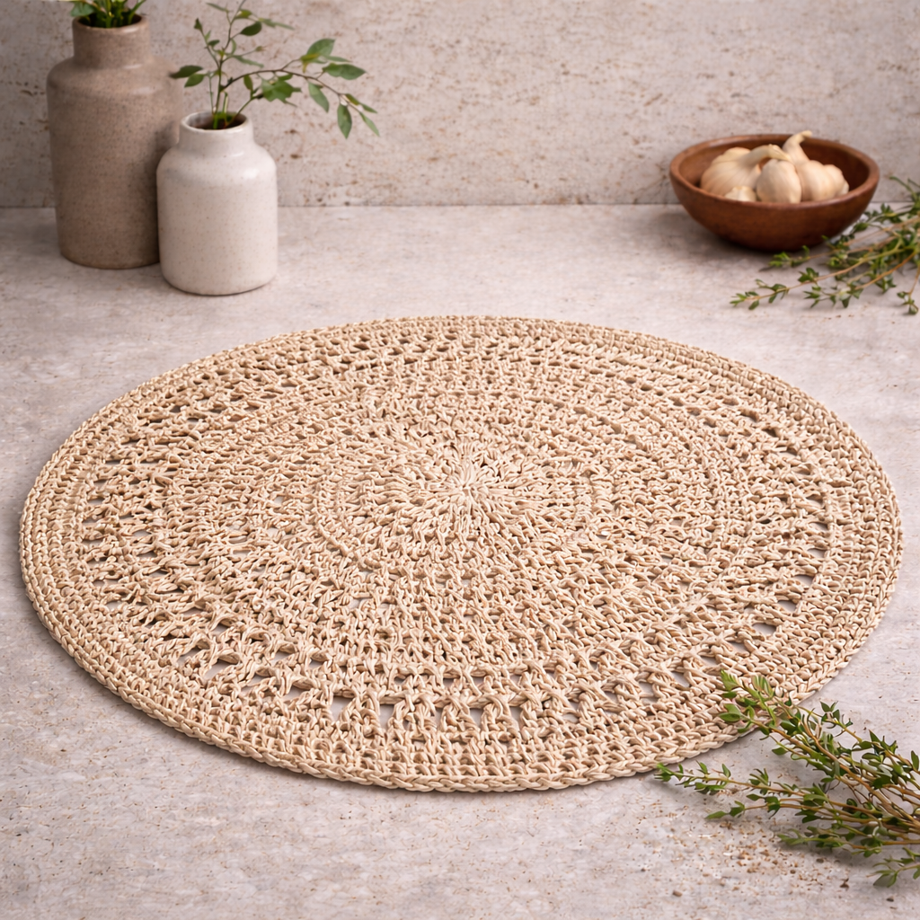 Malibu Natural Jute Placemats - 15" (Online Exclusive)