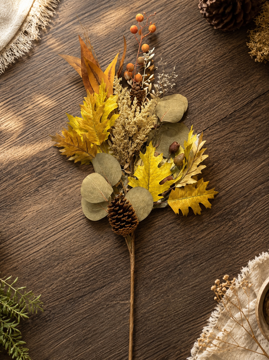 OAK LEAF & EUCALYPTUS FALL PICK