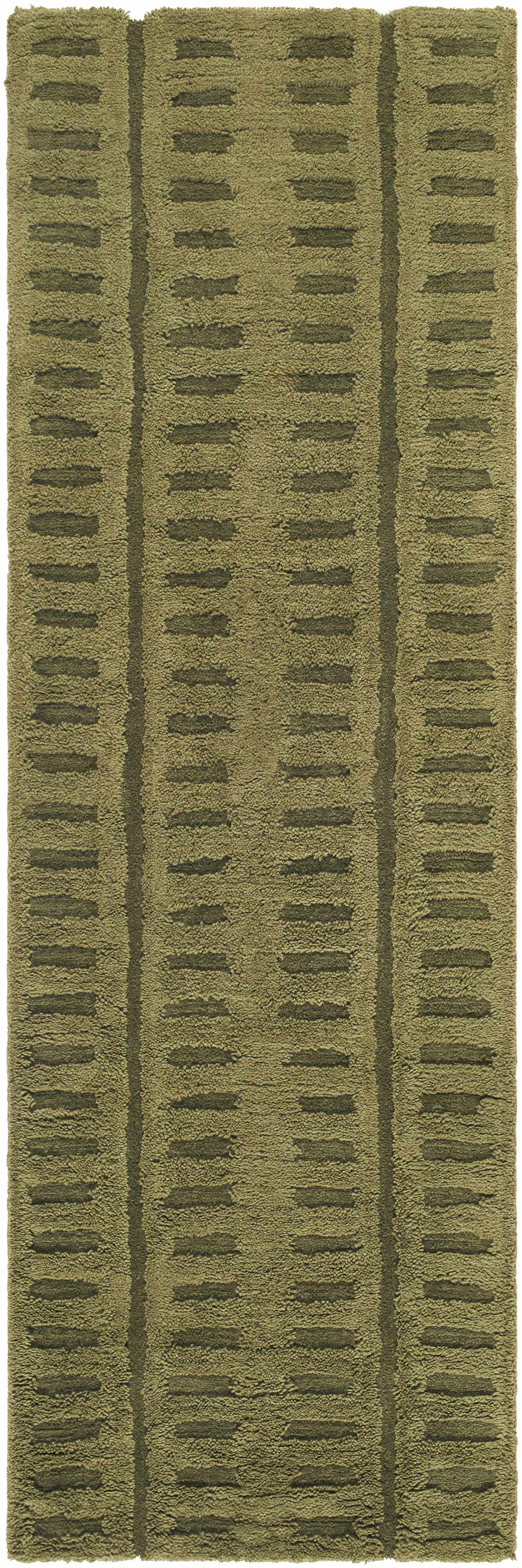 Washable Wool Rug - Green  (online exclusive