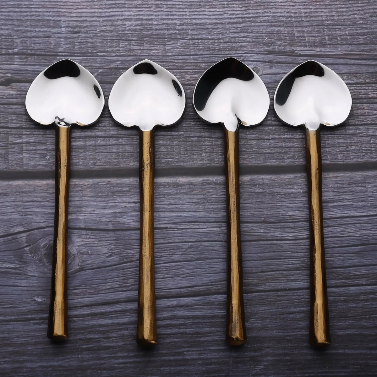 CAMELLIA HEART SPOON 4 PC. SET  (Online Exclusive)
