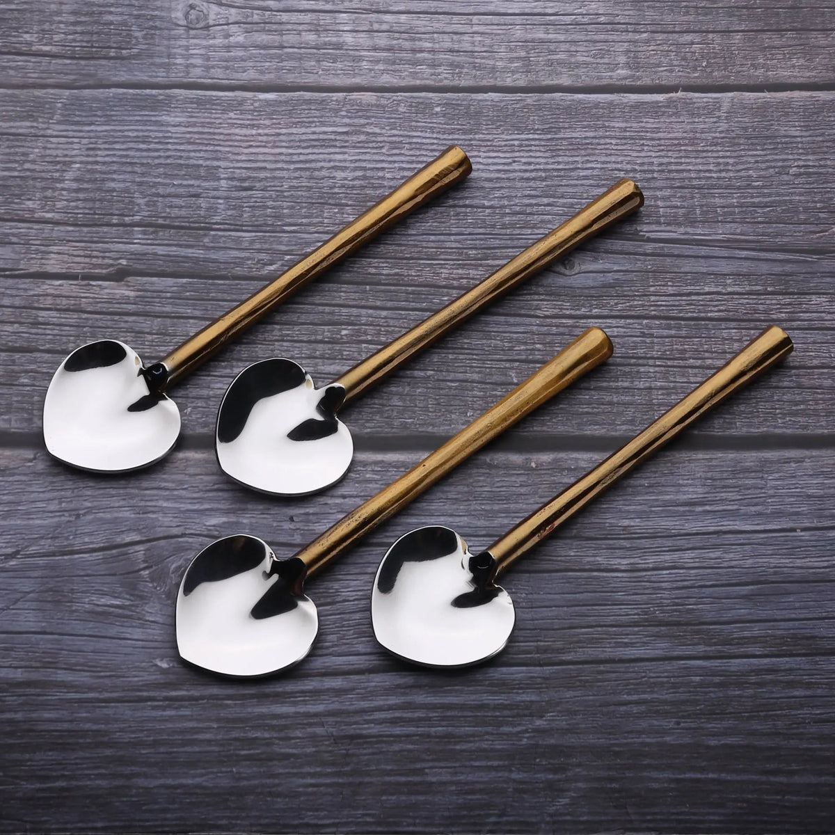 CAMELLIA HEART SPOON 4 PC. SET  (Online Exclusive)