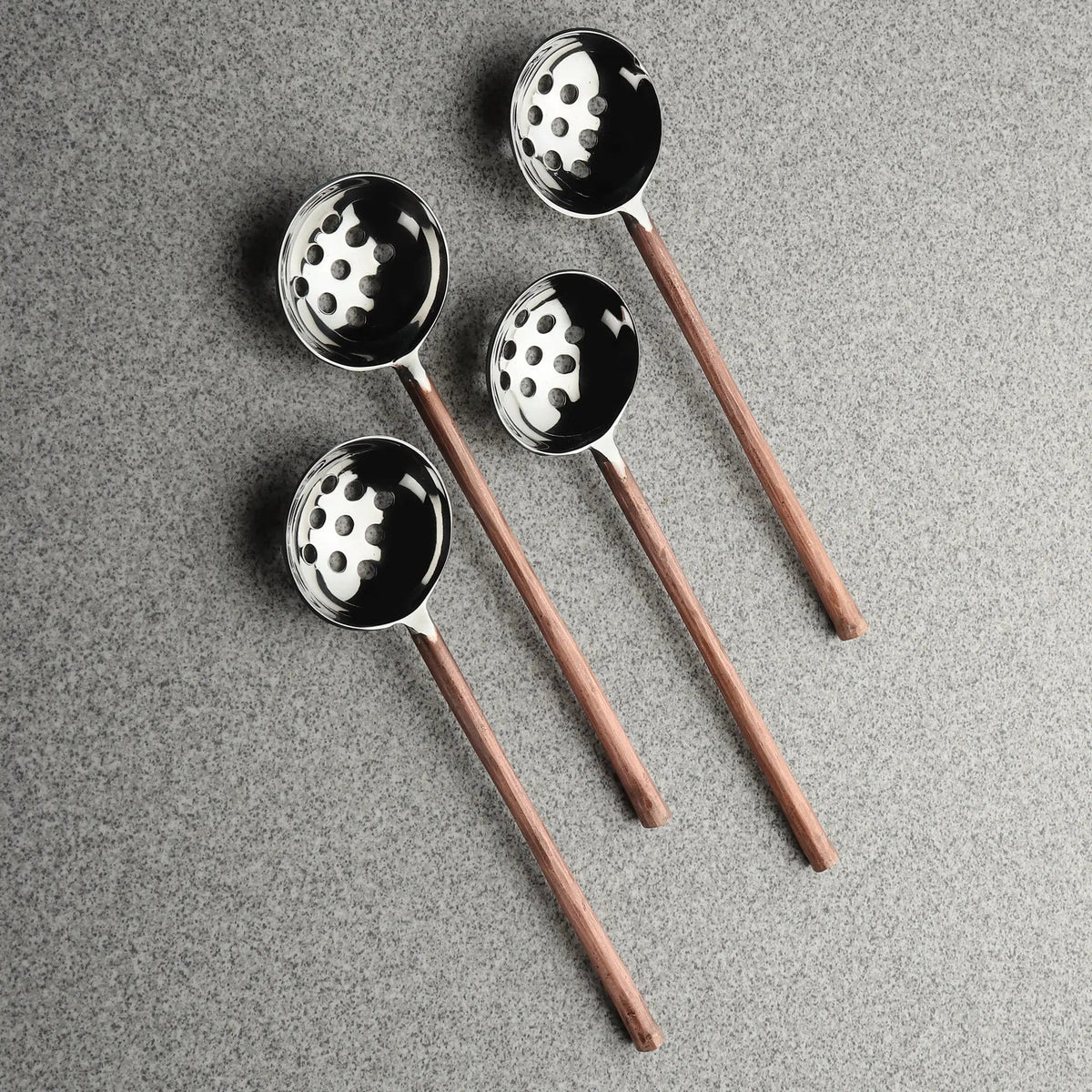 CAMELLIA OLIVE SPOON 4 PC. SET  (Online Exclusive)