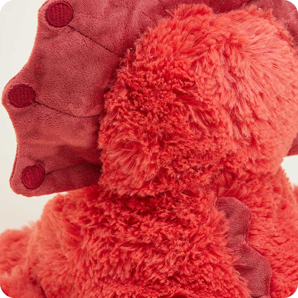 Red Triceratops Warmies®