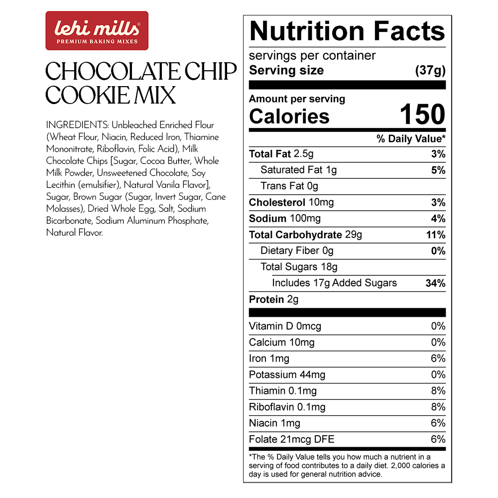 Chocolate Chip Cookie Mix (Online Exclusive)