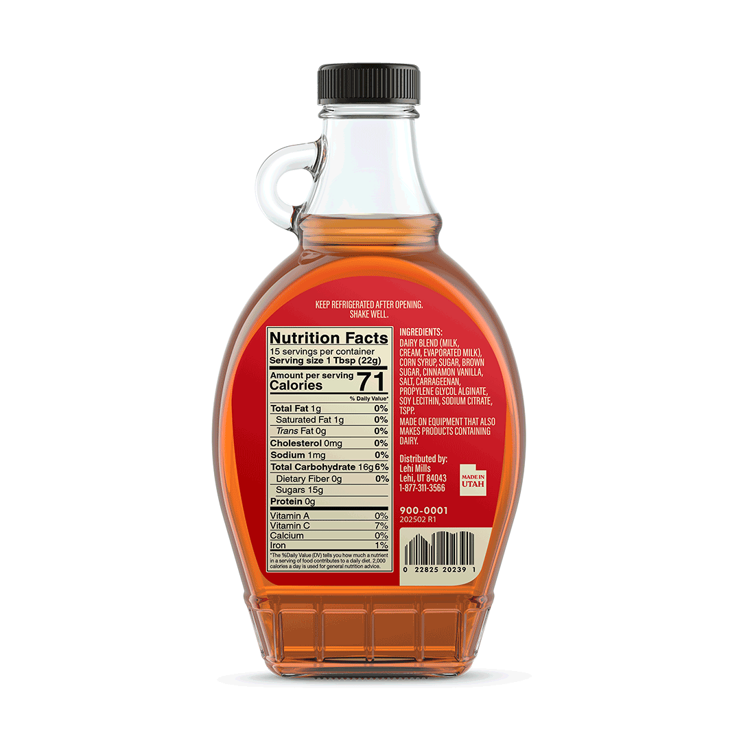 Cinnamon Cream Syrup (Online Exclusive)